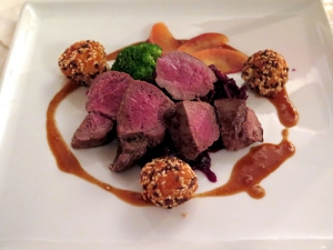 Venison is traditionally seen as a fall or winter dish in Europe.
