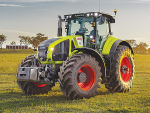 Claas is tipped to hit 200,000 units at its production line at Le Mans this year.