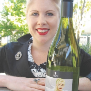 Hayley Young, Young Estate wines.