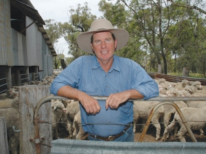 National Farmers federation president Brent Finlay.