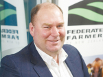 Federated Farmers president Andrew Hoggard has announced he is stepping down from the role, two months earlier than expected.