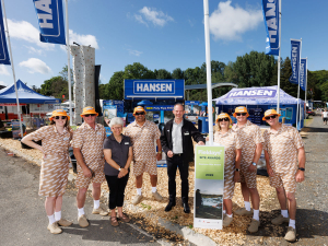 Hansen Products was awarded Best 200 to 400 sqm site and Supreme Site award winner at the National Fieldays. Photo: Supplied.