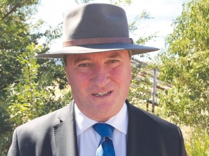 Australian Deputy Prime Minister Barnaby Joyce says it will help farmers return to profit.