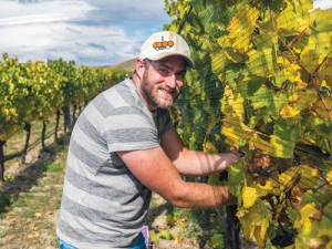 Gaining first hand experience at Felton Road was 30-year-old American sommelier and wine writer Andrew Merrit.