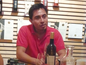 Winemaker Miguel Hernandez.