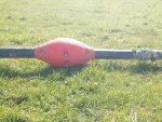 Floating hose buoys