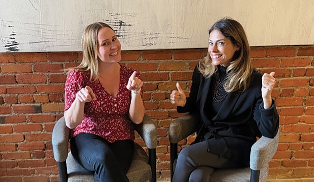 Meagan Littlejohn and Michelle Bouffard FBTW