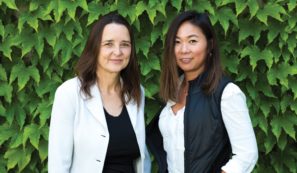 Nicky Hewett and joyce Tang FBTW