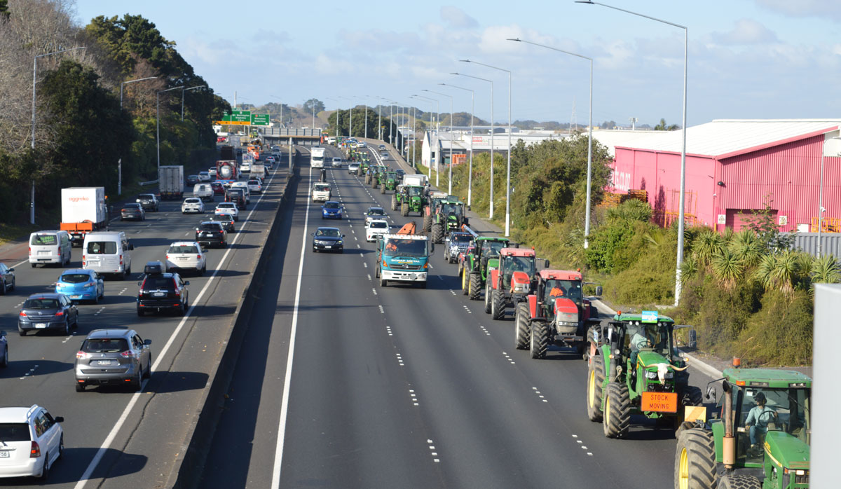 Groundswell protest Auckland