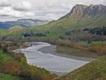 The group was protesting about ACC&#039;s investment in the Ruataniwha irrigation scheme in Hawkes Bay.