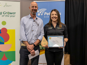 Potatoes New Zealand Celebrates Amber Davy's Young Grower Victory