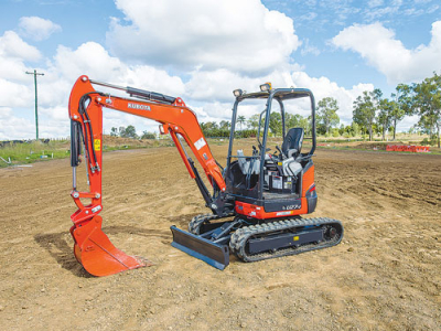 Mini Excavator Joins In The Big League