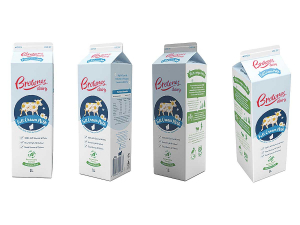 Brownes Dairy is the first Australian company to sell milk in renewable cartons.