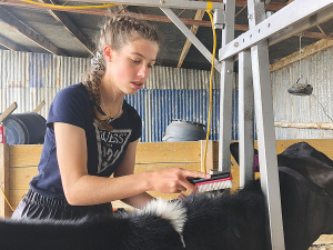 Jacoba Gread started out at Calf Club as a child, a passion both her and her mum Kylie shared.