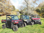 Polaris rugged Ranger trio offers a variety of choices