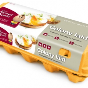 Welfare-friendly eggs arrive