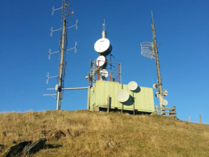 Gisborne Net’s main rural repeater site that feeds the Wairoa District and East Cape.
