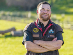 Puhirere Tau (pictured) is one of the finalists for the Young Maori Farmer competition.