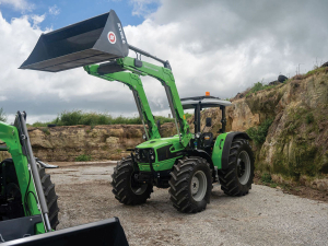 The new Deutz Fahr Agrotron 5105.