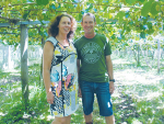 BOP Ballance Environmental Farm Award winners Mark and Catriona White.