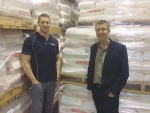 Tim Horsbrugh, Zoetis (left) with Glen McKay, Milligans.