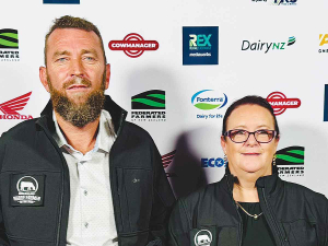 Tasman sharemilkers Warric and Rachel Johnson haven’t let the 2006 milk payout crash put them out of business.