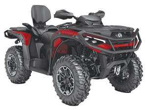 Can-Am’s new Outlander models come with more horsepower and suspension travel.
