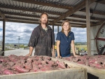 Cyclone-hit kumara growers grateful for community help