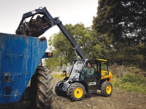 JCB telehandler. 