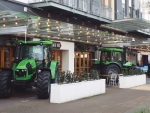 Good George created the Power Farming 'HQ bar' at the entrance to Sky City on Victoria Street.