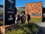 CMK Principal – Chartered Accountant John Dazley, Dairy Women’s Network CEO, Jules Benton &amp; CMK Principal, Andrew Darke. Photo: Supplied.