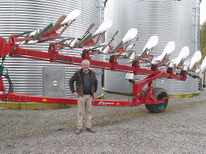 Bill Davey says that despite its size, the plough is very versatile.