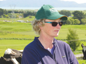 Christine Finnigan has been milking once a day for the past eight years.