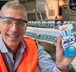 Production starts on school milk