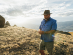 Farmer Bevan McKnight knows exactly where to look for his Angus cattle on the 13000ha station he leases.