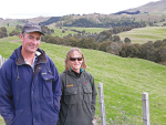 Central Hawke’s Bay deer farmers Evan and Linda Potter, 2019 winners of the Premier Elworthy Environmental Award.