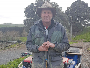 North Waikato sheep and beef farmer John Jackson.