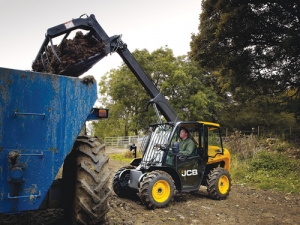 JCB’s small but powerful telehandler.