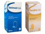 Ceva's Vetrimoxin LA and Tenaline LA.