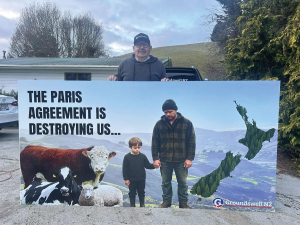 Signs like these are being put up around the country by Groundswell.