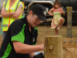  Joseph Watts competing in the 2020 FMG Young Farmer of the Year East Coast Regional Final before the season cancellation.