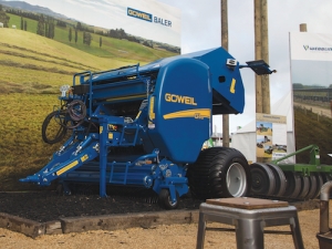 Webbline&#039;s new G1 fixed chamber baler.