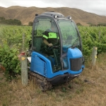 A vineyard "crawler" made by Geier.