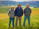 Their breeding operation produces high-quality Merino wool, sheep, cattle and deer.