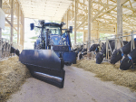 New Holland’s T4 Electric Power utility tractor is the first zero-emission, light utility tractor with no internal combustion engine.