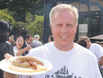 Agriculture Minister Todd McClay at a National Lamb Day celebration.