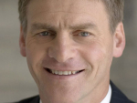 An up: Bill English.