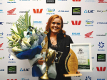 Katrina Pearson took out the Northland Share Farmer of the Year title.