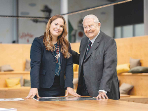 Cathrina Claas Muhlhauser and Helmut Claas.
