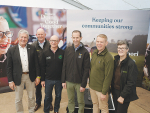 Left to right: Minister of Agriculture Damien O’Connor, AgriZeroZ Executive Director Wayne McNee, MPI Director General Ray Smith, Massey University Professor Ray Geor, Prime Minister Chris Hipkins, AgResearch CEO Dr Sue Bidrose